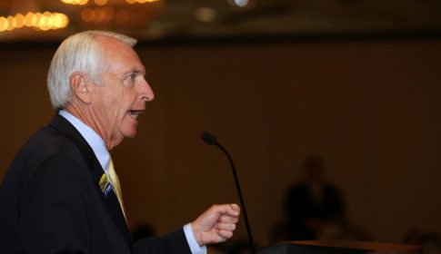 Governor Steve Beshear making a speech