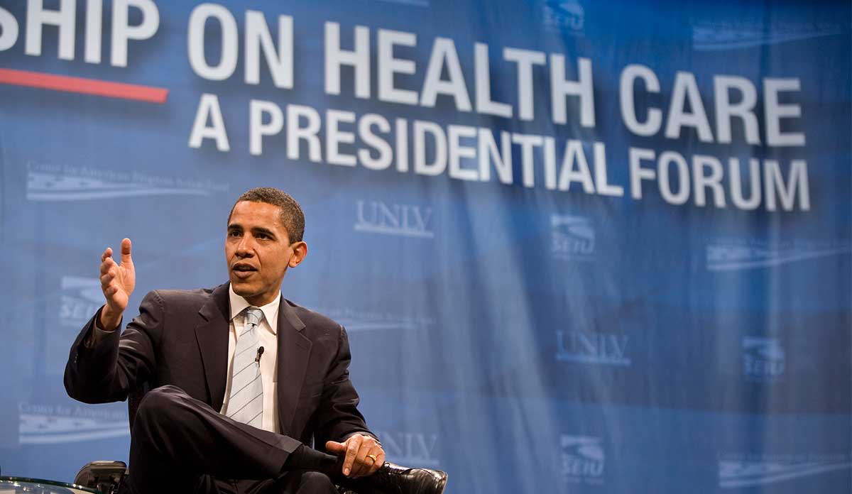 Barack Obama at Las Vegas Presidential Forum