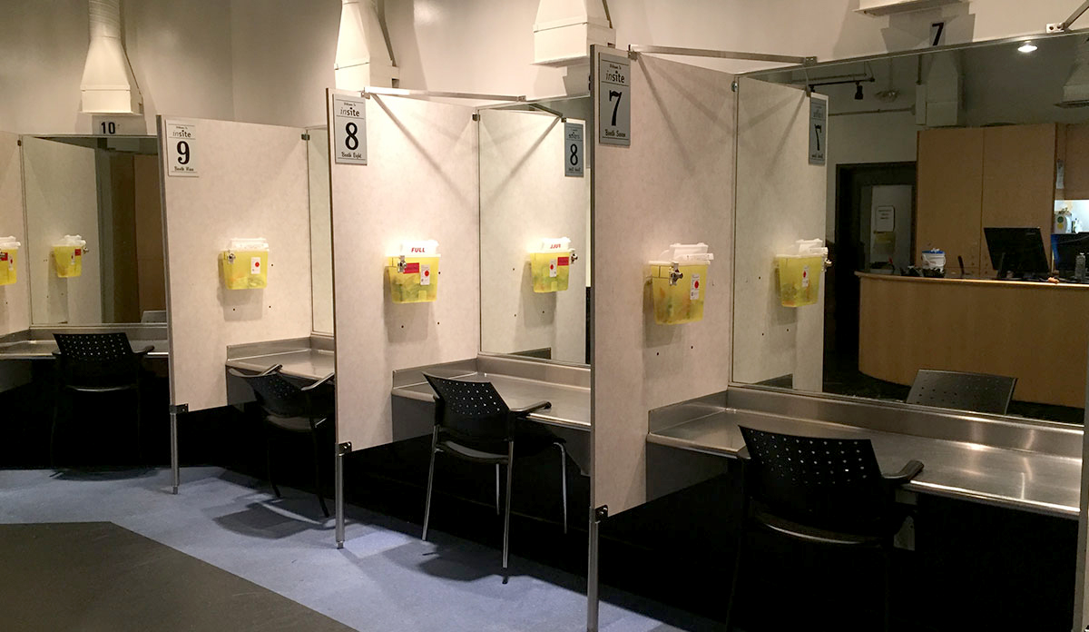 Insite, the first legal supervised injection facility in North America. Photo courtesy Vancouver Coastal Health.