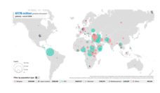 Map of the US showing persons of concern