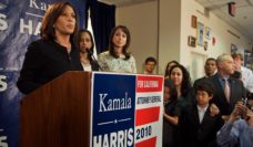 Kamala Harris winning attorney general for California in 2010