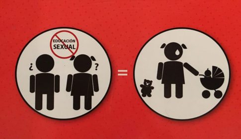 Sex Ed educational graphic from El Salvador