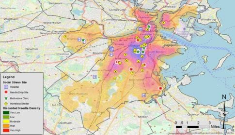 Discarded Needles Mapping - Boston