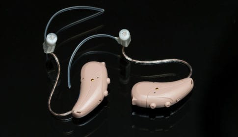 Two hearing aids