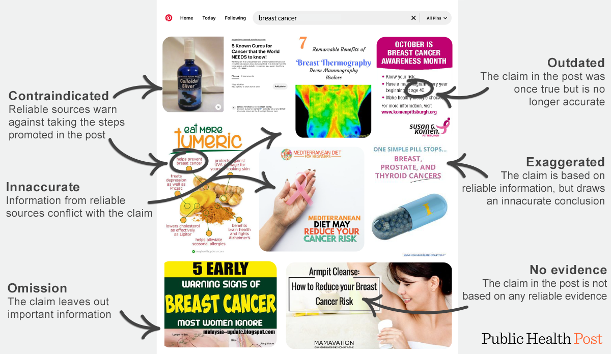 Pinning Misinformation Public Health Post