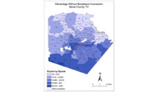 San Antonio broadband map