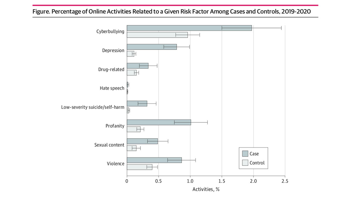 chart of suicide risk factors