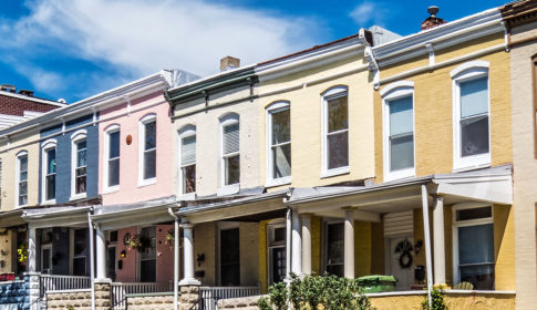 Baltimore Row homes